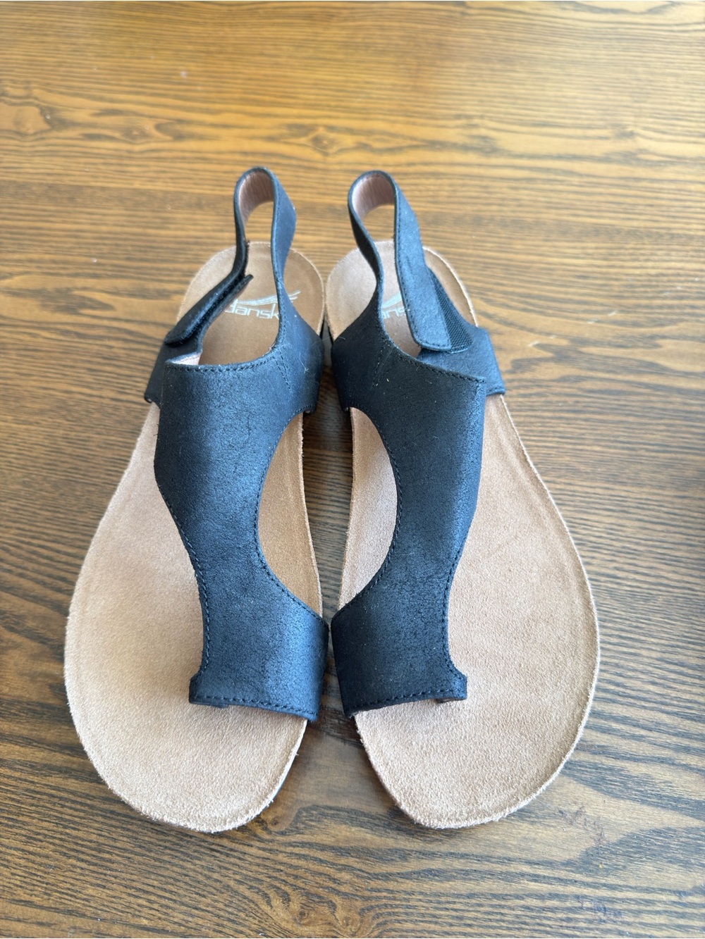 Dansko Women’s Black Leather Sandals EU 40 / US 9.5–10 Like New